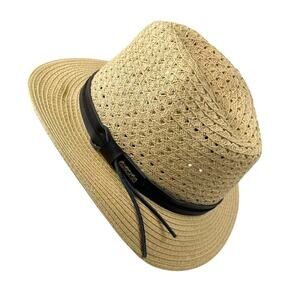 One Fresh Hat Kevin Lowe Paper Straw Woven Men's Hat M